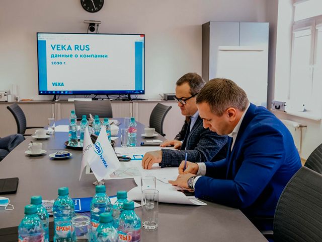 VEKA Rus принимает гостей 