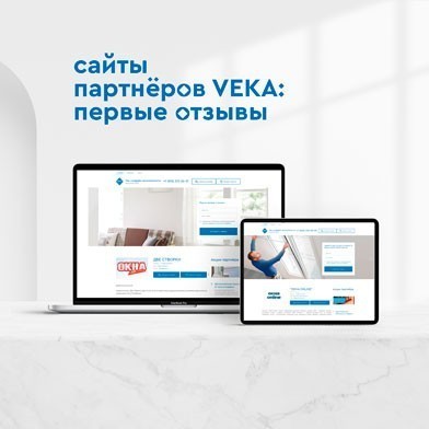 Сайты, созданные с помощью VEKA: первый опыт